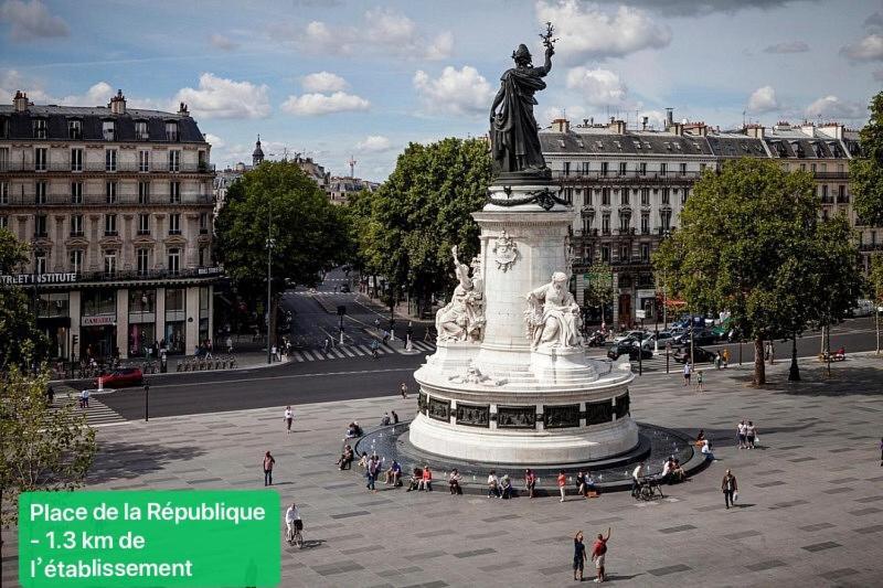 Loft Entier Parisien-Paris11 Lejlighed Eksteriør billede